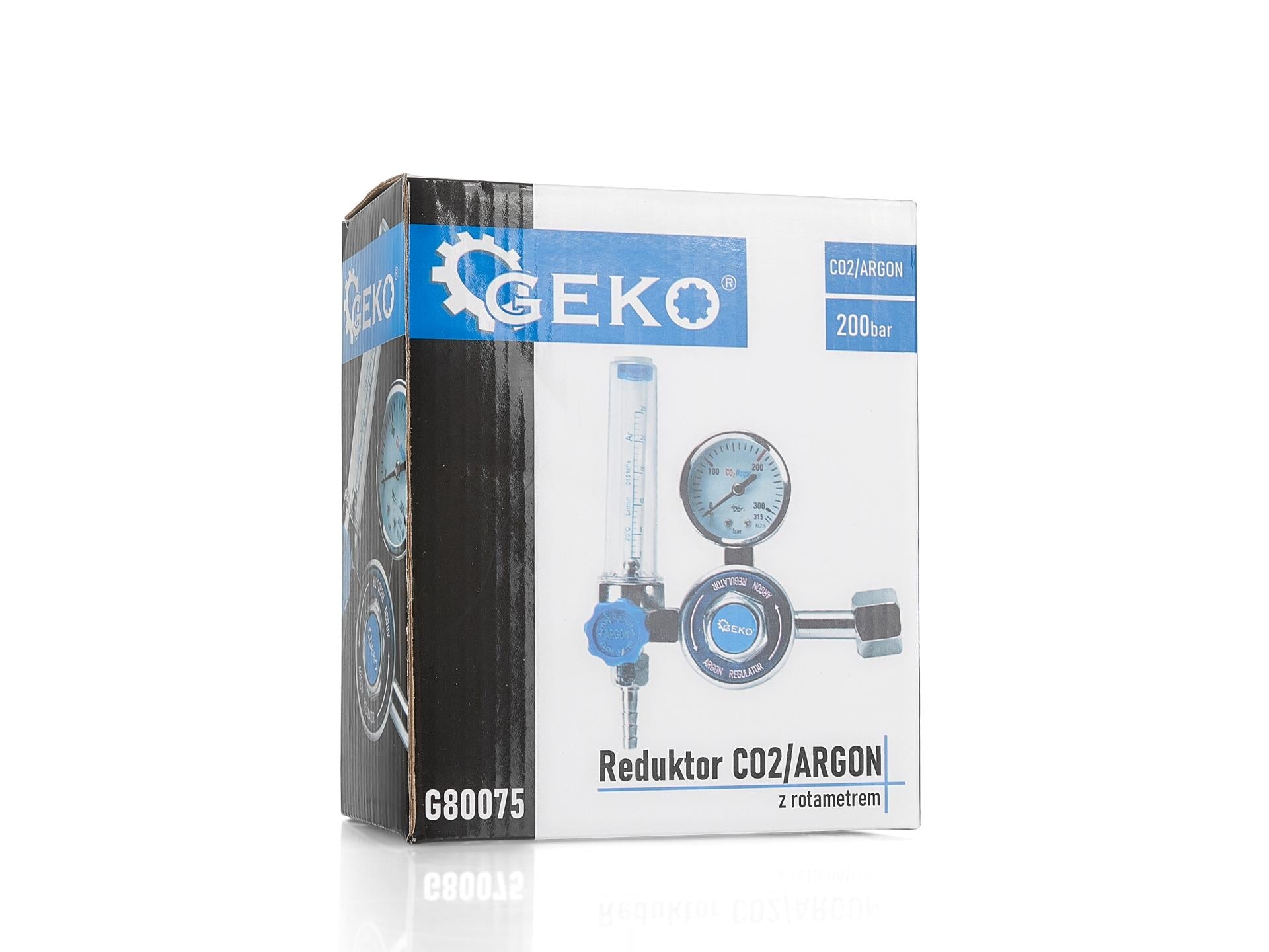 Regolatore di pressione co2 / argon con rotametro