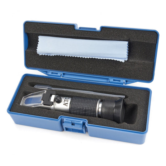 Rifrattometro antigelo, tester di refrigerante, per il controllo del punto di congelamento dei sistemi auto, per liquidi, anti freeze per acido batteria, Hbm