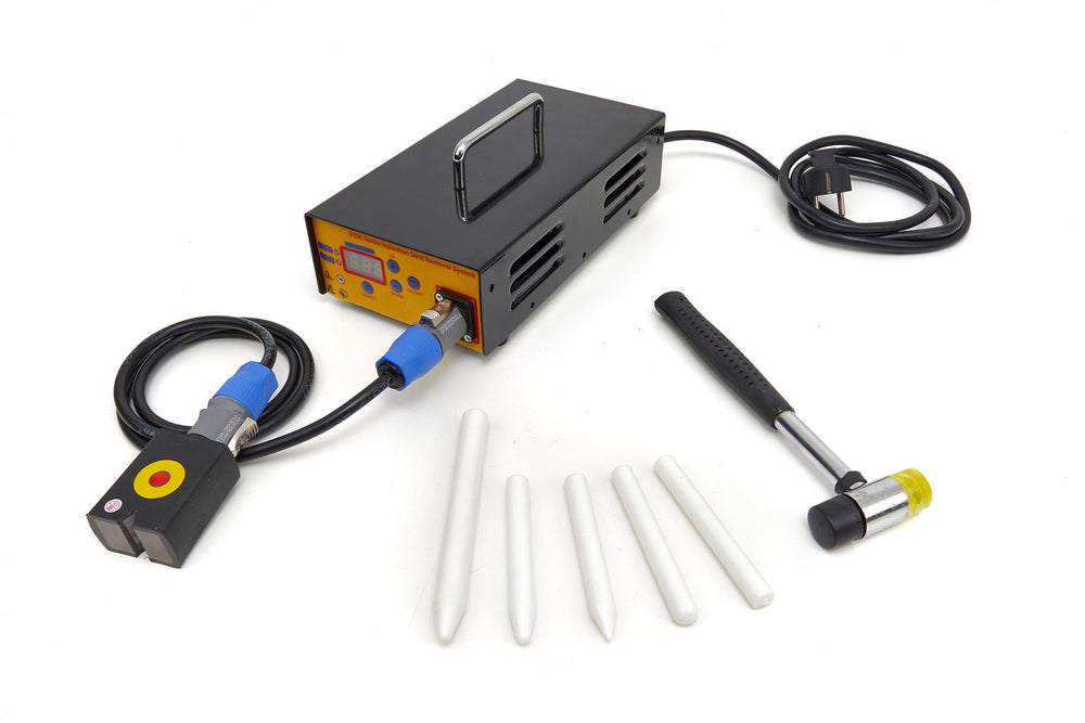 Riscaldatore a induzione magnetico da 230 V riscaldamento per auto, per riparazione ammaccature per carrozzeria, 10 pezzi Hbm