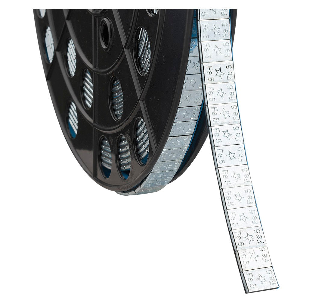 Rotoli di contrappesi adesivi 5 g, pesi di bilanciamento, rotolo da 6 kg, 1200 pezzi