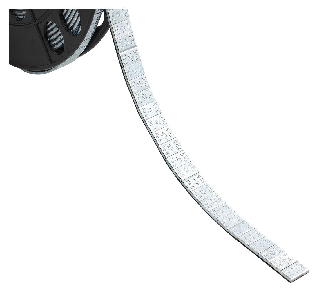 Rotoli di contrappesi adesivi 5 g, pesi di bilanciamento, rotolo da 6 kg, 1200 pezzi