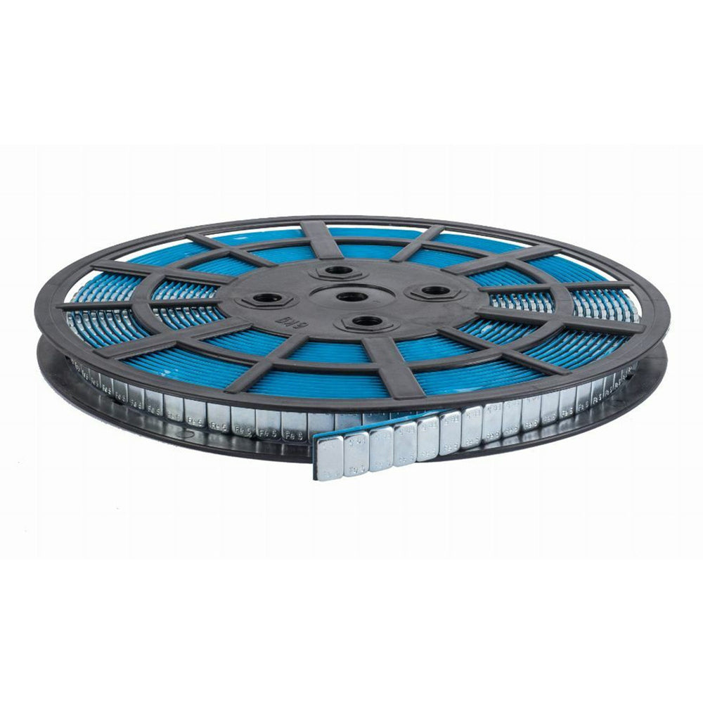 Rotolo di contrappesi adesivi 5 g, Round, pesi di bilanciamento, da 6 kg, 1200 pezzi Invento