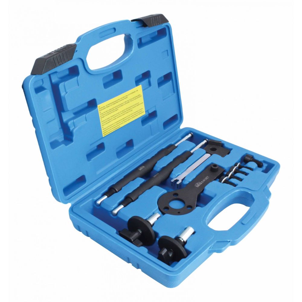 Kit di strumenti di bloccaggio di allineamento dell'albero a camme del motore, kit messa in fase motore, kit fasatura motori Fiat Alfa Romeo Lancia 1.2 1.4