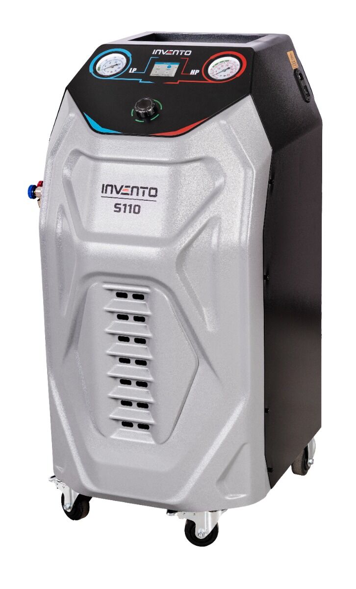 Stazione semi-automatica di ricarica climatizzazione autoveicoli, recupero vuoto, ricarica aria condizionata