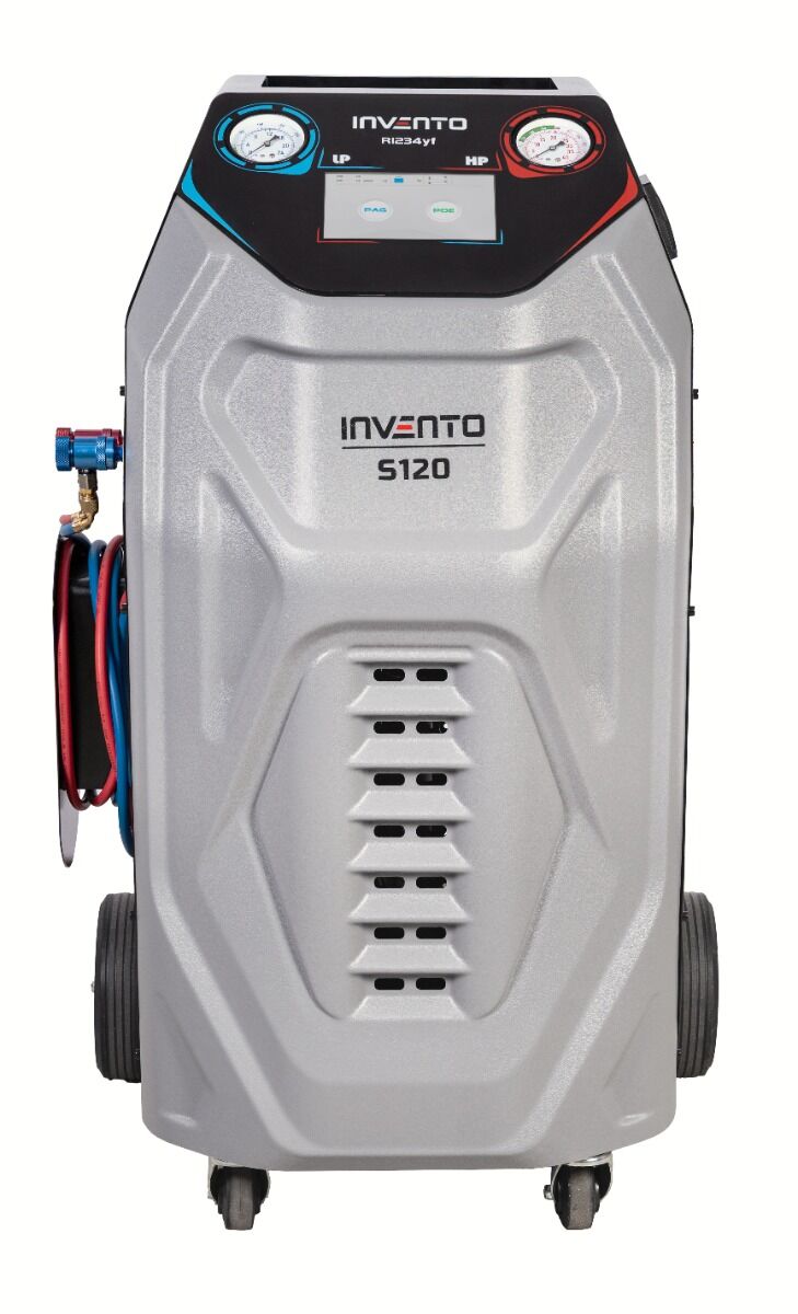 Stazione automatica di ricarica per climatizzazione autoveicoli, con gas refrigerante R1234YF