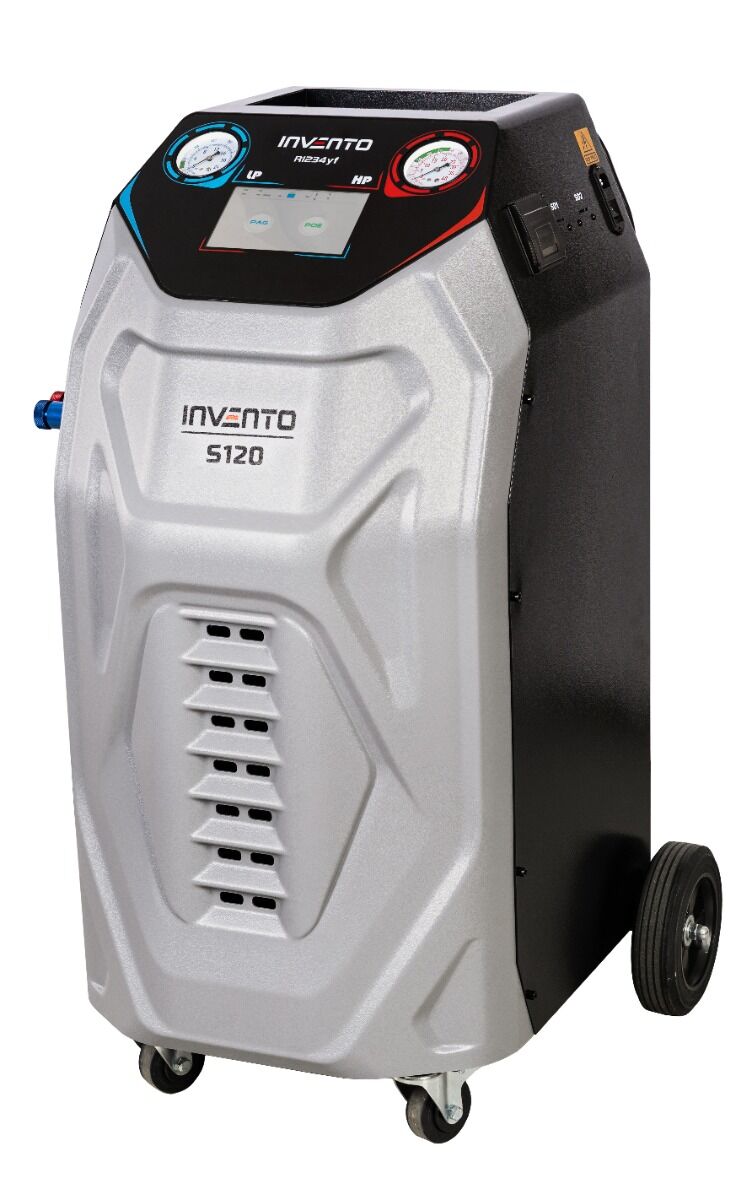 Stazione automatica di ricarica per climatizzazione autoveicoli, con gas refrigerante R1234YF