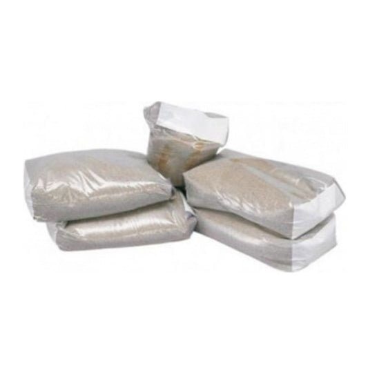 Sabbia quarzifera, 25 kg, granulometria 0,1–0,3