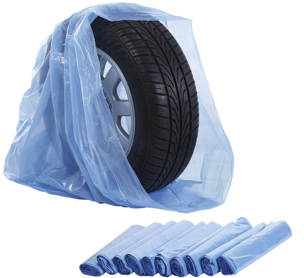 Sacchetti per pneumatici premium borsa copriruota, 52 cm, blu, 100 pezzi