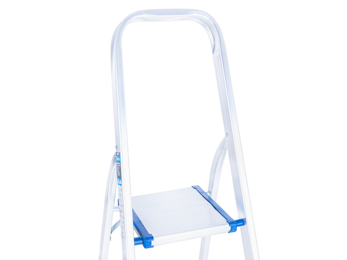 Scala pieghevole in alluminio 4 gradini, portata max 150 kg Geko