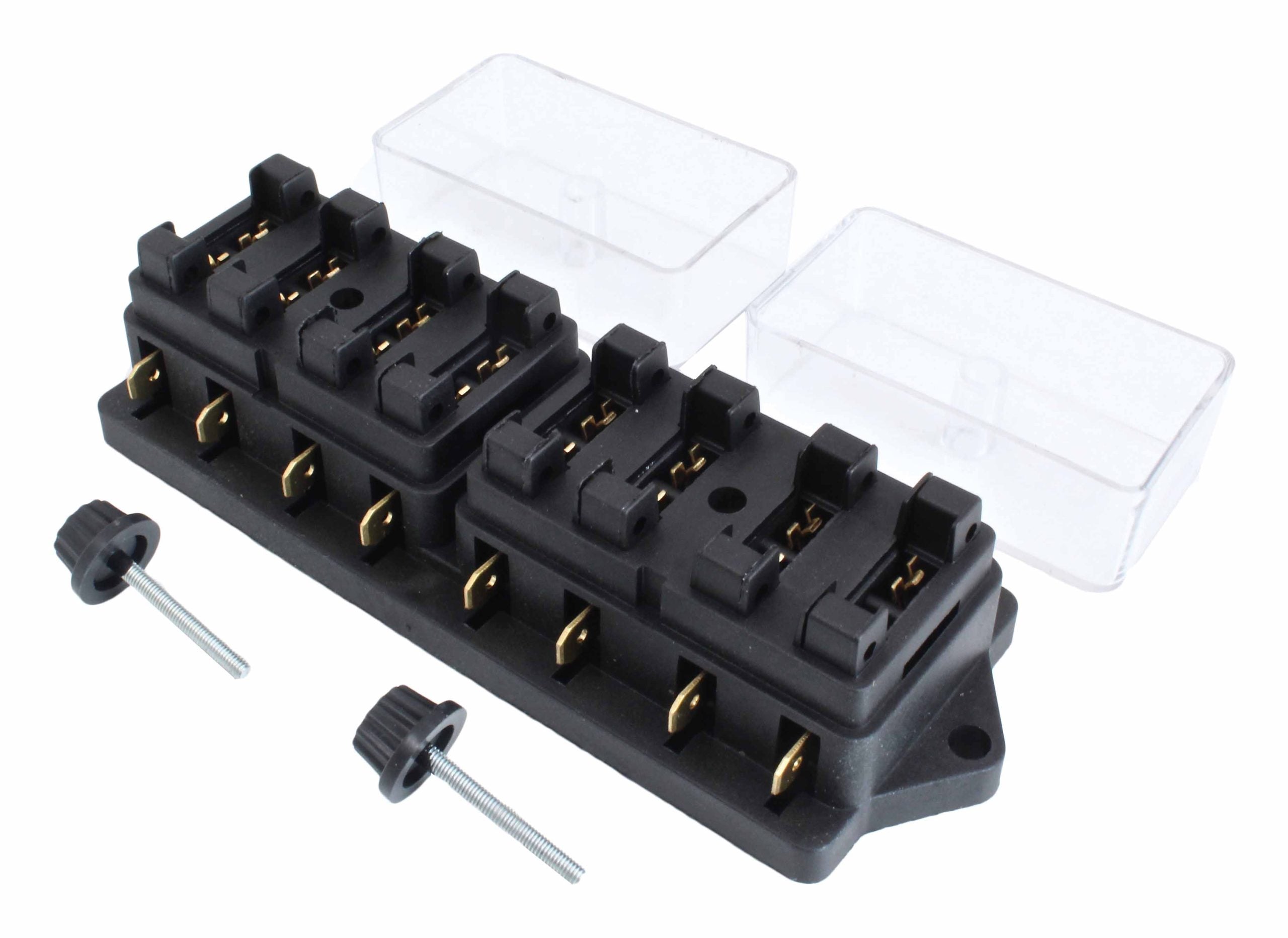 Scatola portafusibili standard, generic porta fusibile, per auto barca marina, a 8 vie Satra