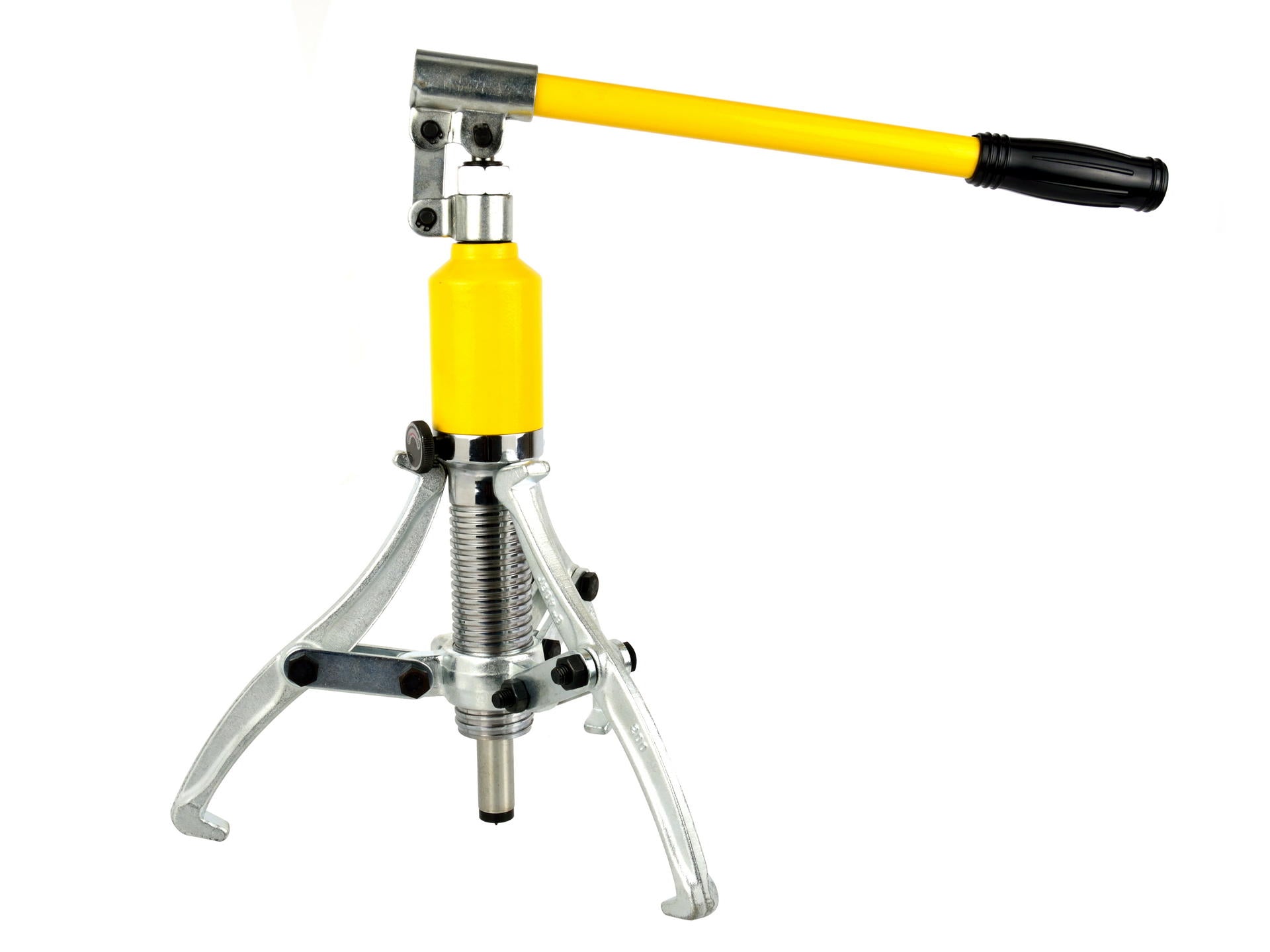 Estrattore cuscinetti per ingranaggi a 3 ganasce forza di trazione max. 5 tonnellate, estraitore idraulico corsa di asse 50 mm per manutenzione smontaggio ingranaggi pulegge da officina garage, Separatore cuscinetto, regolabile, macchina per tubi olio