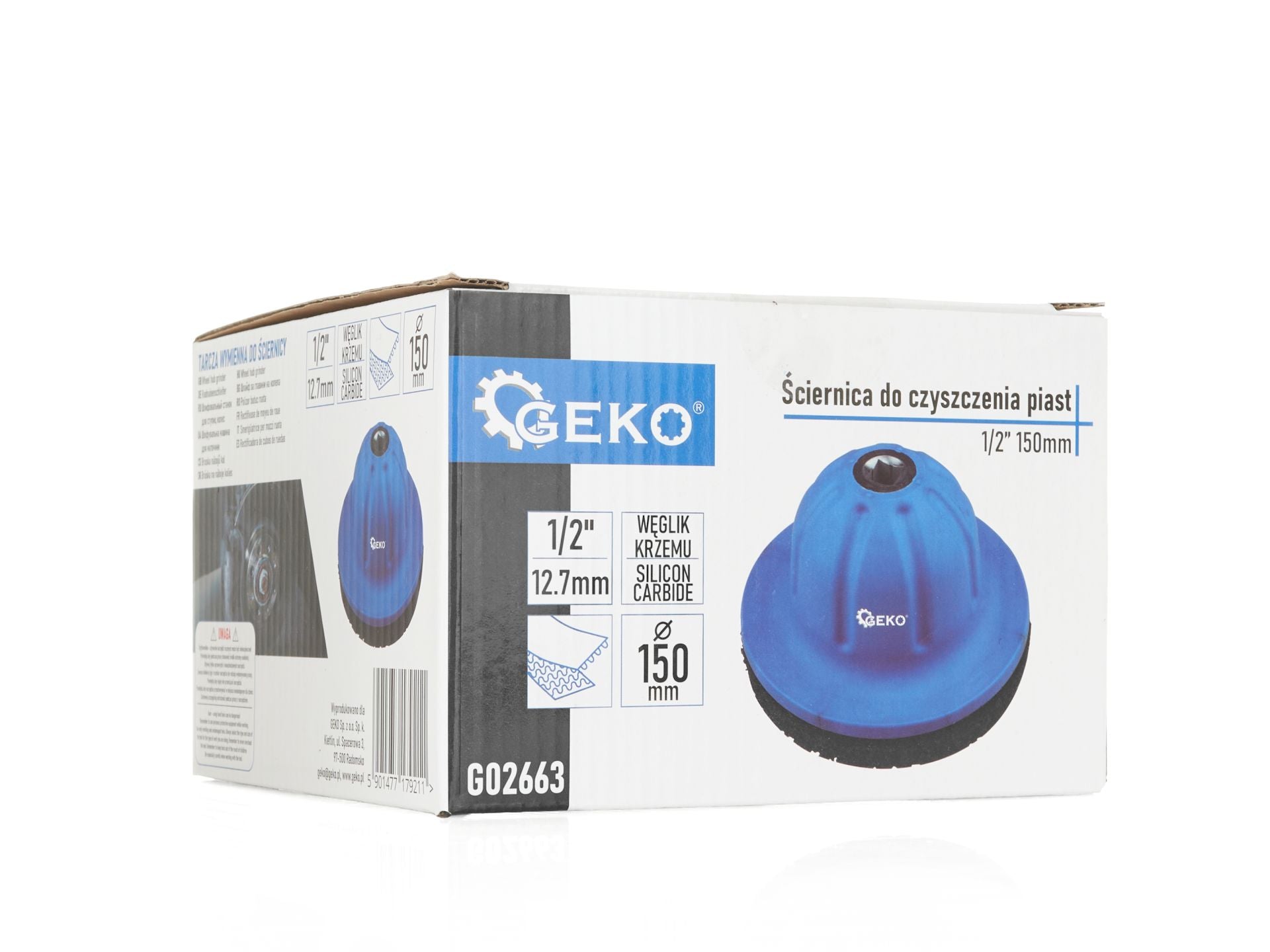 Spazzola per avvitatore 1/2 pulizia sede mozzo ruota x sostituzione dischi freni, spazzola per mozzo ruota, smerigliatrice per mozzo ruota 1/2 150 mm, rotore di pulizia, per trapano ad aria compressa