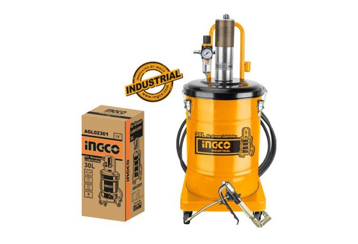 Pompa ingrassatrice pneumatica 30 l Ingco