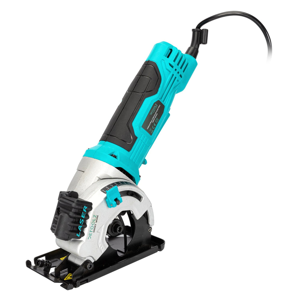 Sega circolare elettrica manuale 3500 rpm 480w, Detoolz