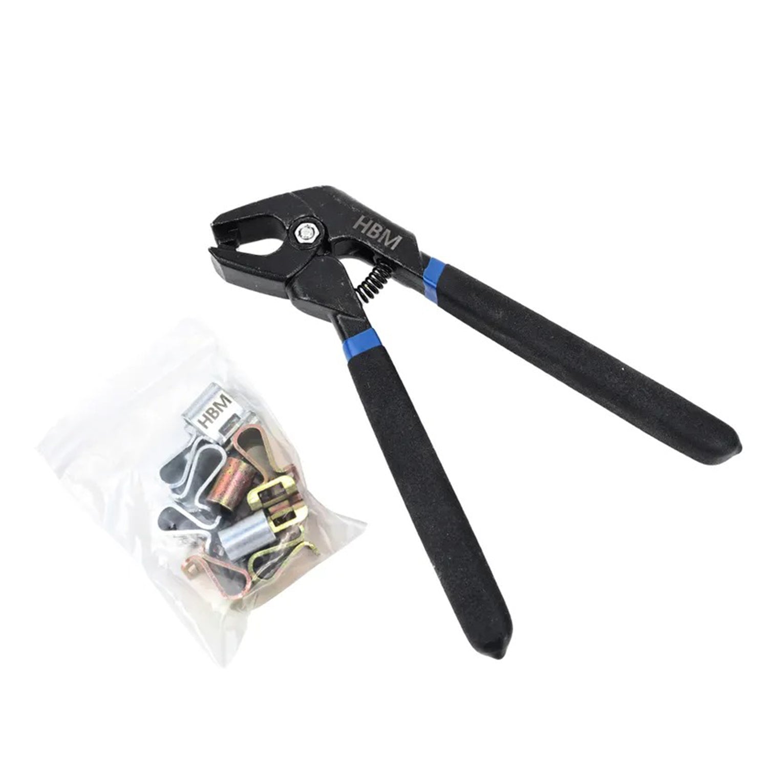 Serie di morsetti di fissaggio con pinza per clip, per lamiera per saldatura, 11 pezzi Hbm