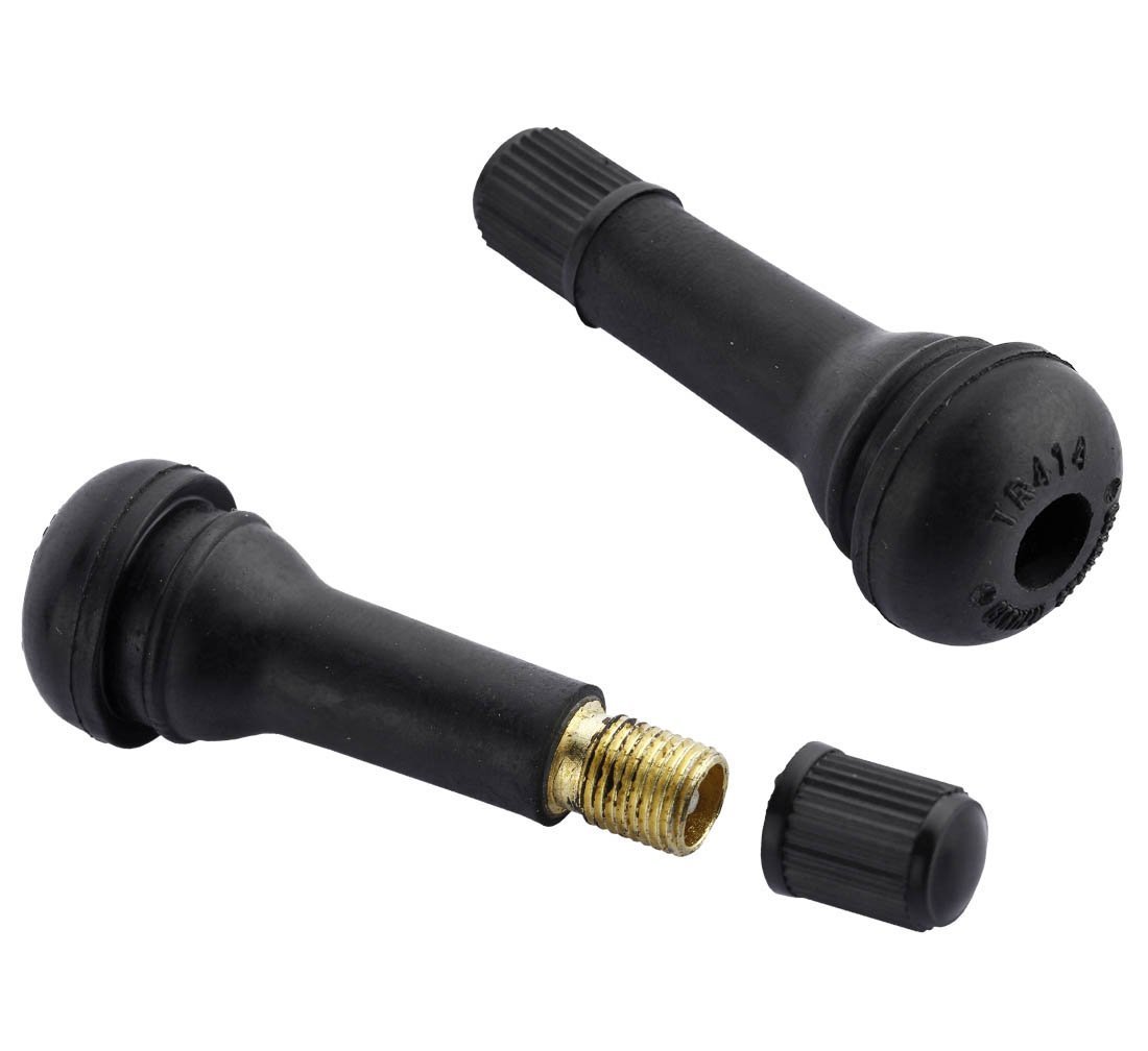 Set-kit 100 valvole di gomma per pneumatici, tubeless, Five Star TR414