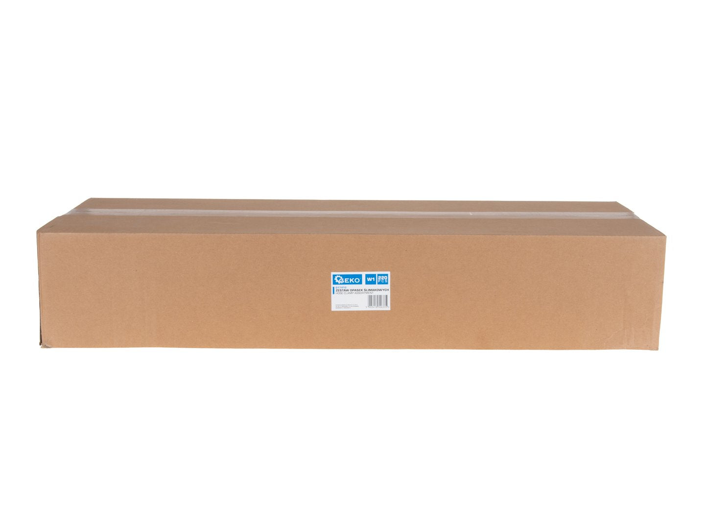 Set-kit 220 fascette metalliche per tubi da 25 a 70 mm per tubi e condotte, con supporto a parete