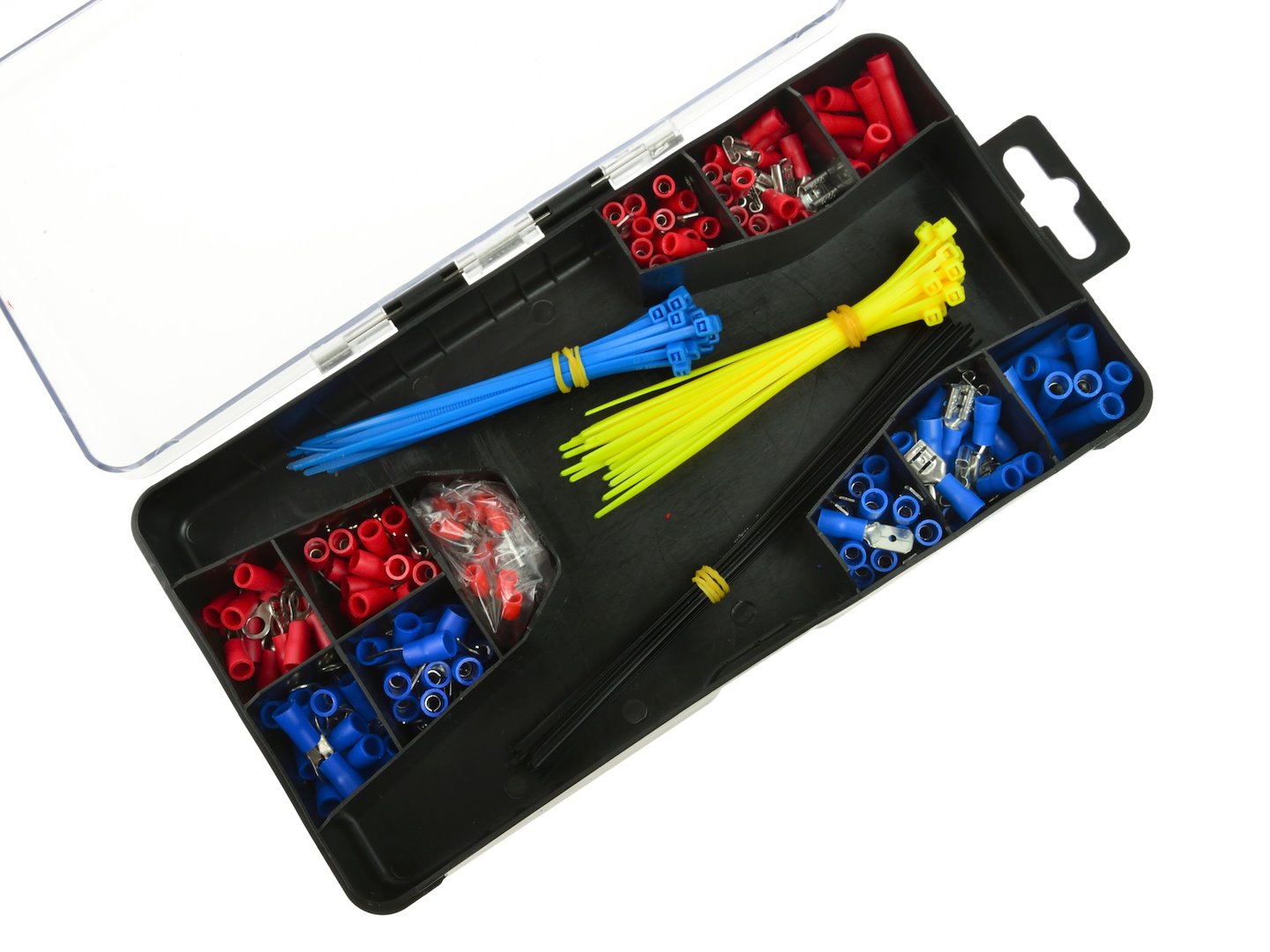 Set-kit 260 pinza crimpatrice capicorda, puntalini elettrici a crimpare, per terminali 0.2–6 mm fai da te