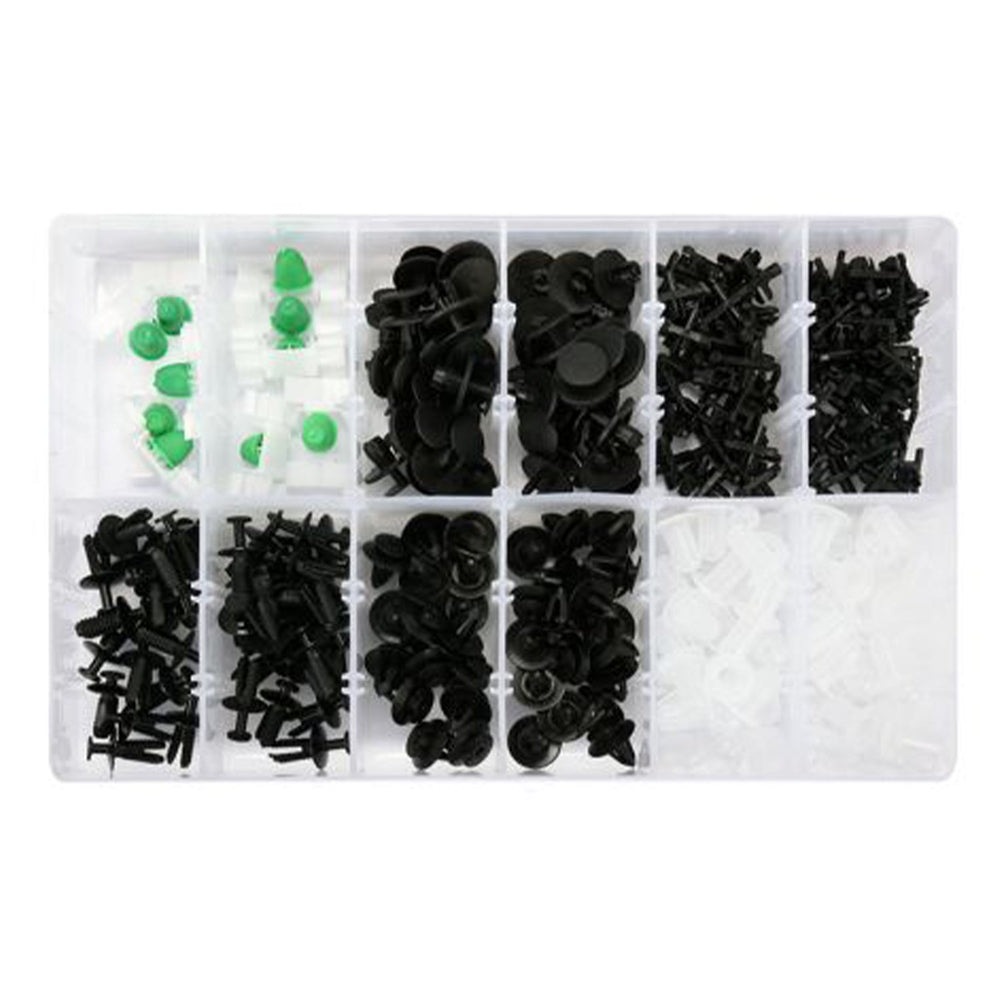 Set-kit clip in plastica per auto ,confezione rivetti, fissaggi universali per veicoli ,carrozzeria ,accessori di fissaggio per BMW 290 pezzi