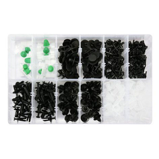 Set-kit clip in plastica per auto ,confezione rivetti, fissaggi universali per veicoli ,carrozzeria ,accessori di fissaggio per BMW 290 pezzi