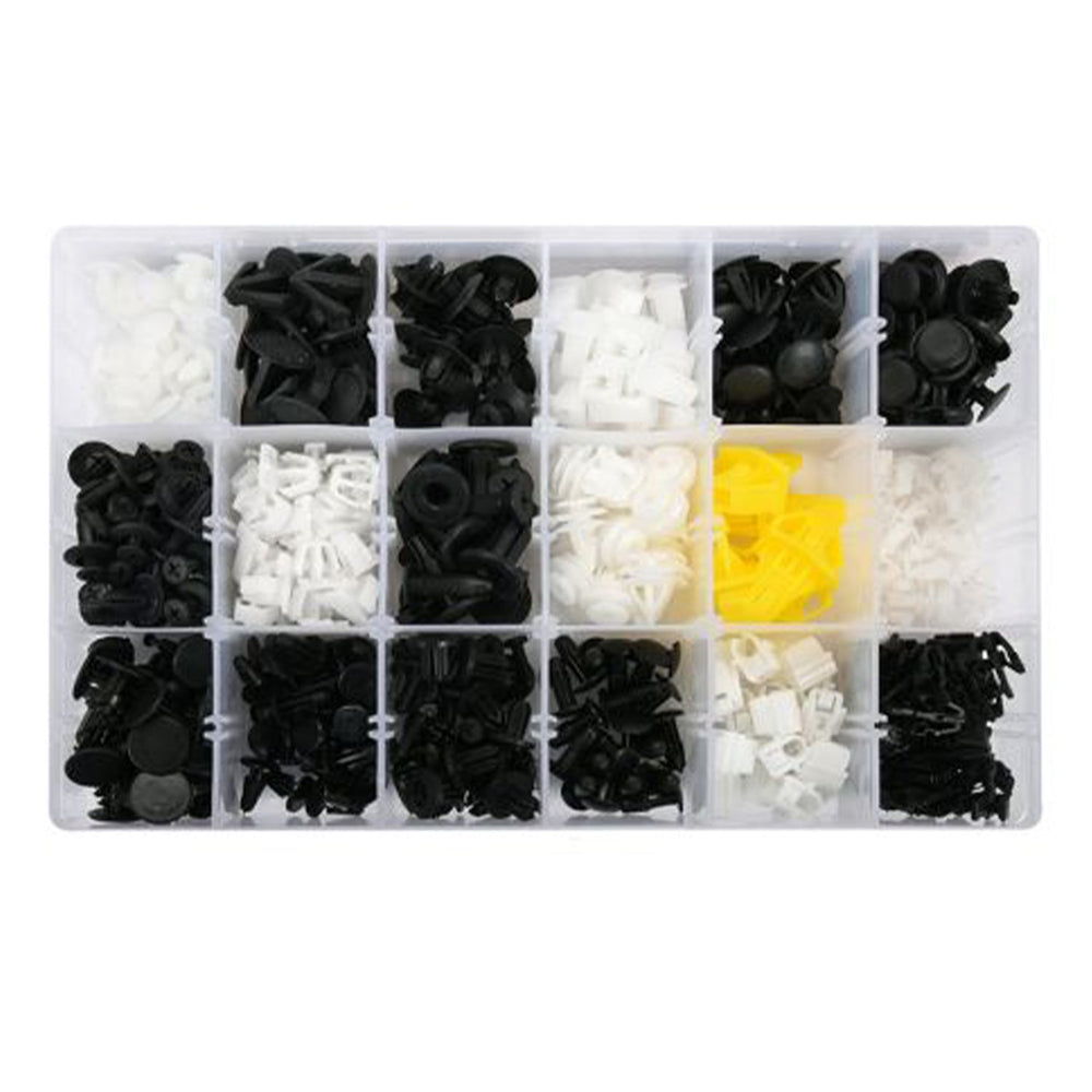 Set-kit clip in plastica per auto ,confezione rivetti, fissaggi universali per veicoli ,carrozzeria ,accessori di fissaggio per Honda 345 pezzi