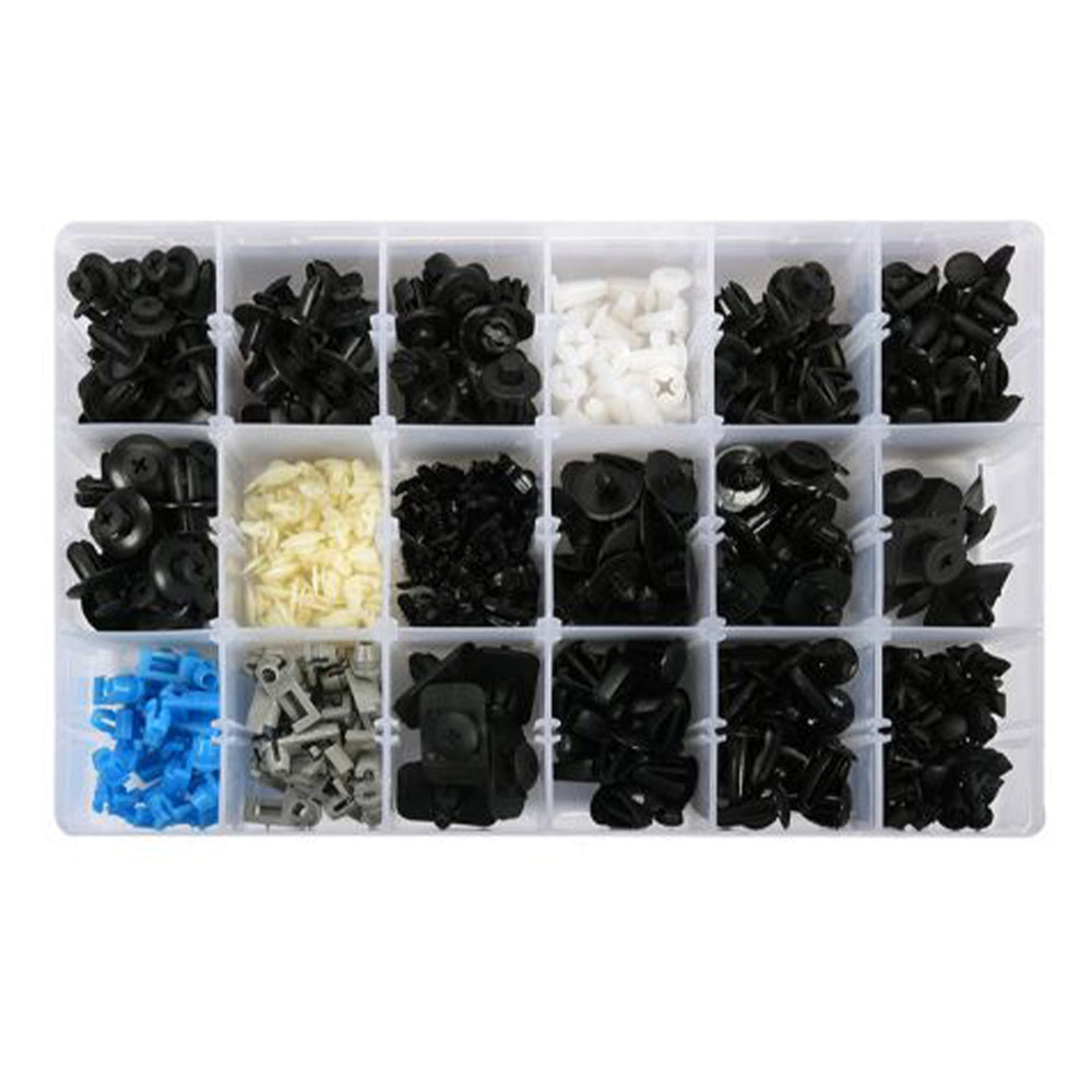 Set-kit clip in plastica per auto ,confezione rivetti, fissaggi universali per veicoli ,carrozzeria ,accessori di fissaggio per Mazda 475 pezzi
