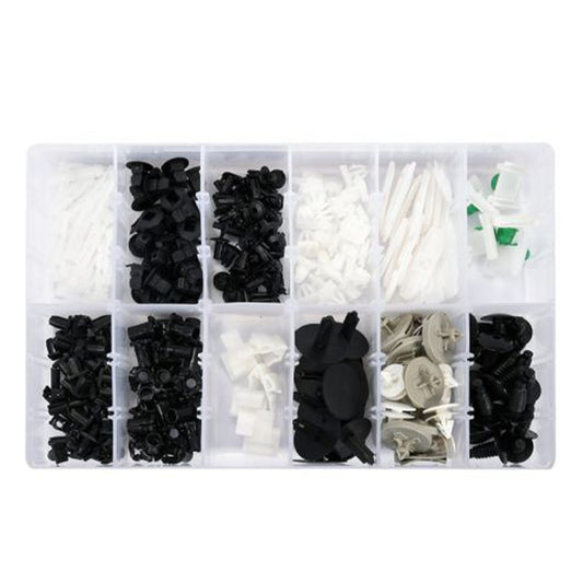 Set-kit clip in plastica per auto ,confezione rivetti, fissaggi universali per veicoli ,carrozzeria ,accessori di fissaggio per VW , 255 pezzi