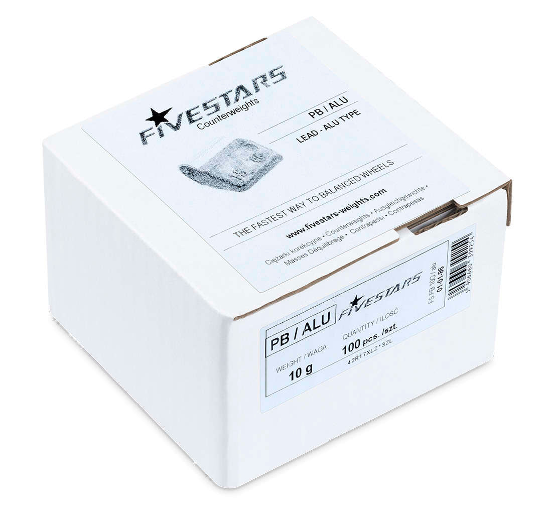 Set-kit contrappesi assortiti per equilibratura ruote auto, pesi cerchi in lega, 10 grammi 100 pezzi 1, 2 kg