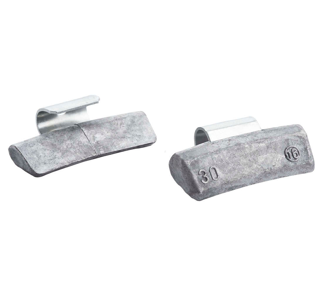 Set-kit contrappesi assortiti per equilibratura ruote auto, pesi cerchi in lega, 30 g 100 pezzi