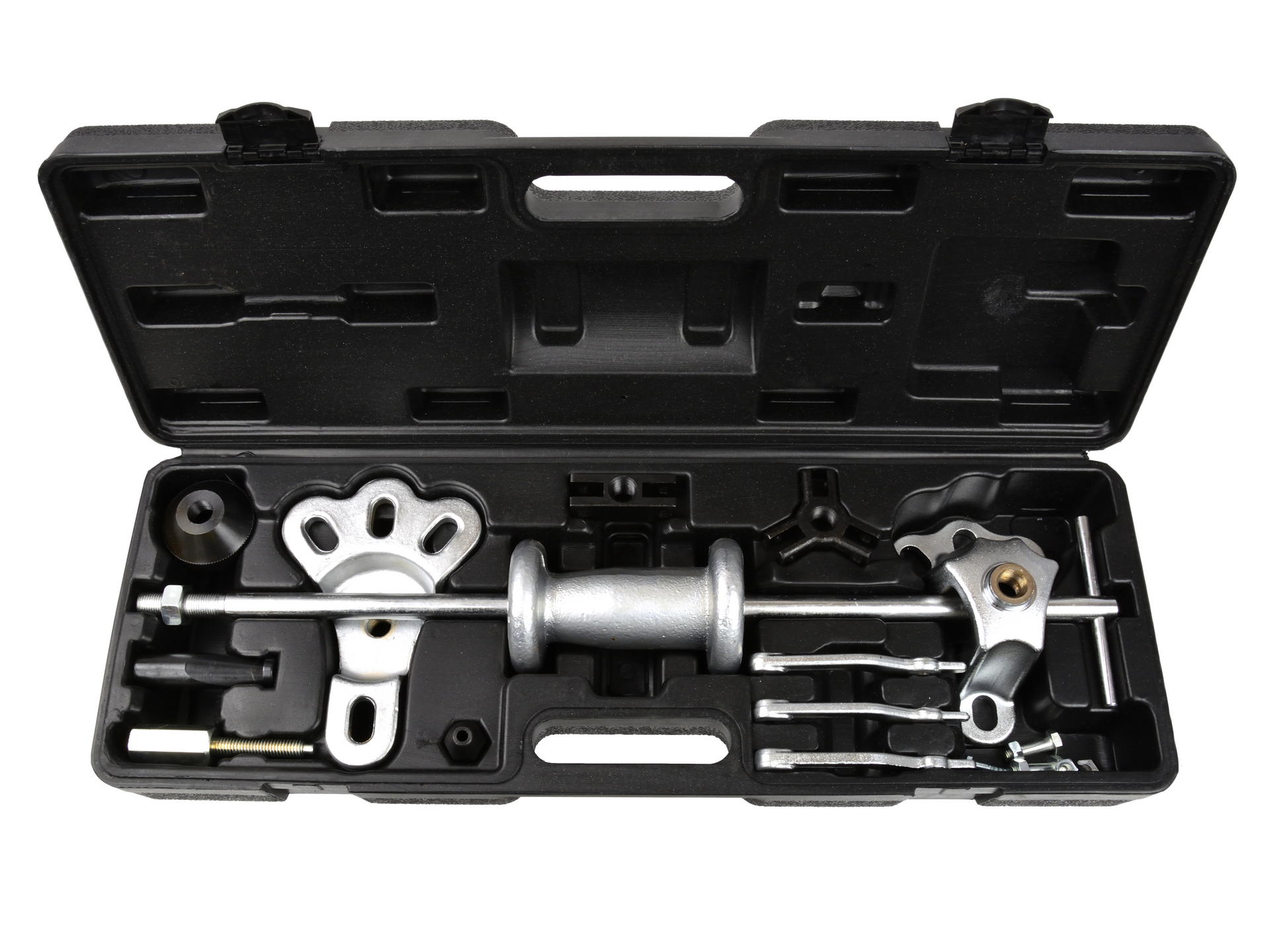 Estrattore cuscinetti interni, kit estrattore cuscinetti ciechi con martello, estrattori di rimozione-smontaggio cuscinetto piccoli conici per ruota cambio auto camion moto (rosso)