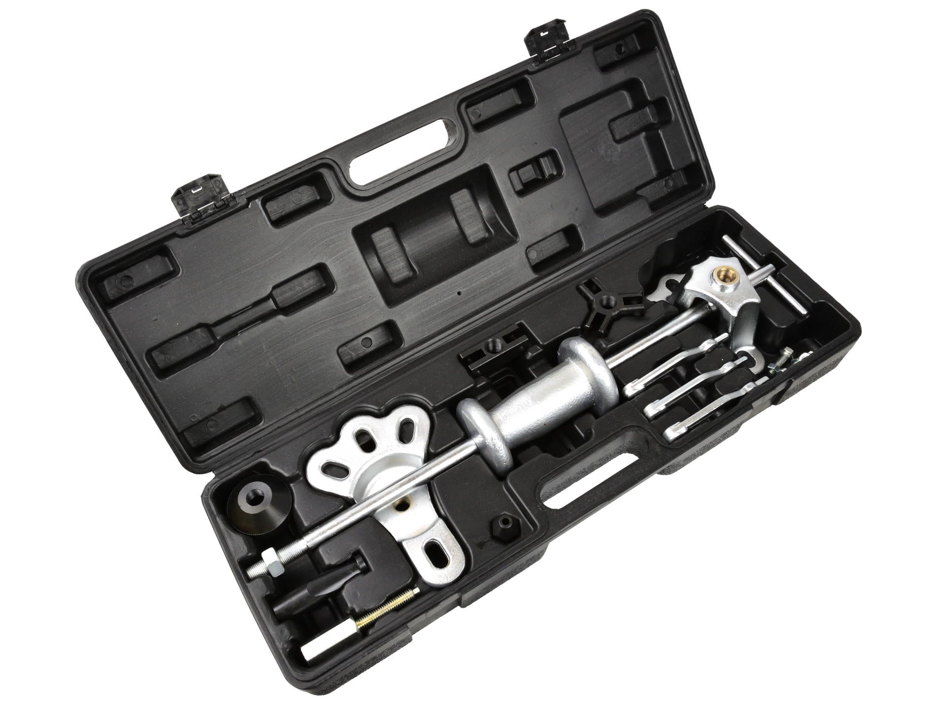 Estrattore cuscinetti interni, kit estrattore cuscinetti ciechi con martello, estrattori di rimozione-smontaggio cuscinetto piccoli conici per ruota cambio auto camion moto (rosso)