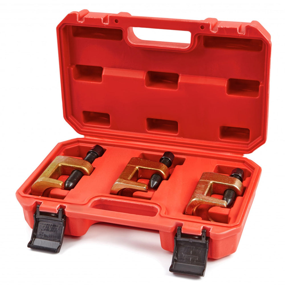 Set-kit estrattori universali per testine sterzo, snodi e giunti sferici, strumenti per officine, per rimozione auto
