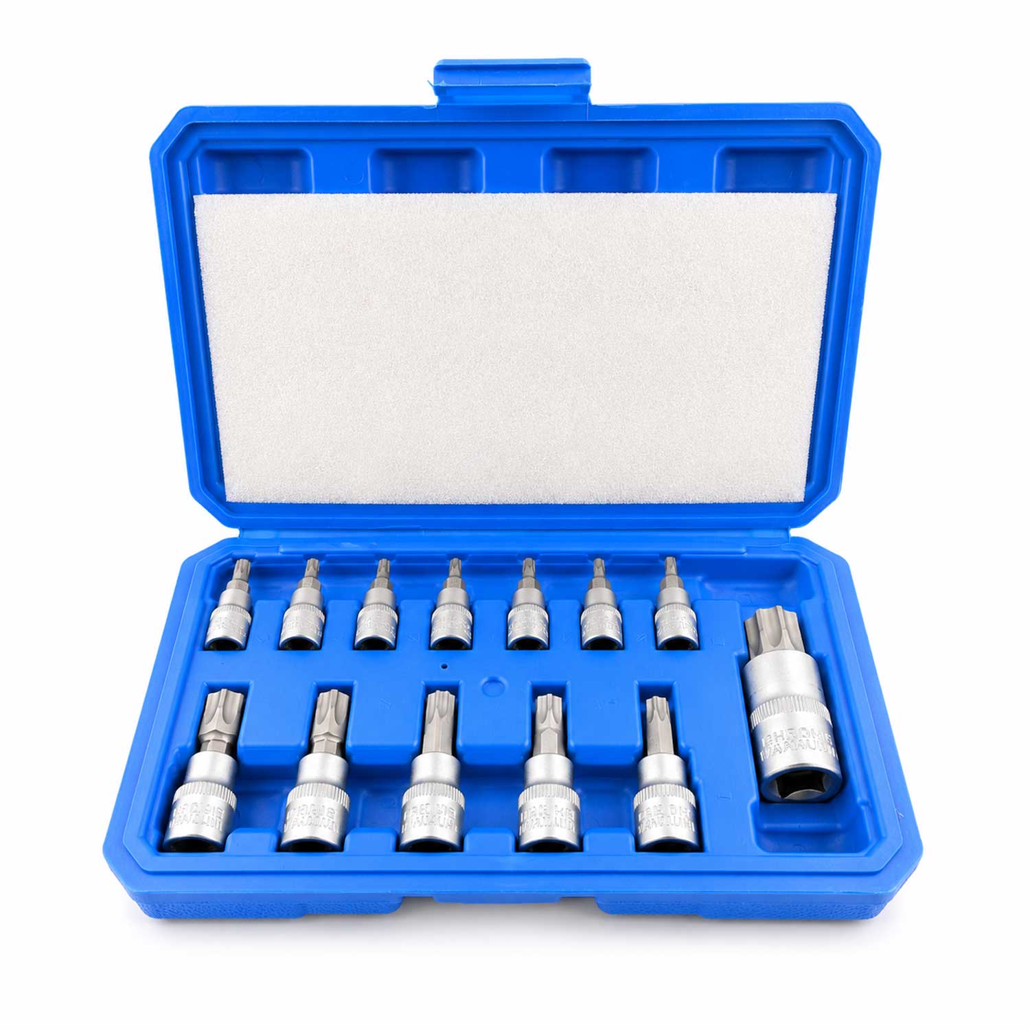Set-kit inserti Torx ,profilo TS, TS8-TS60 ,12 pezzi Gebo Tools