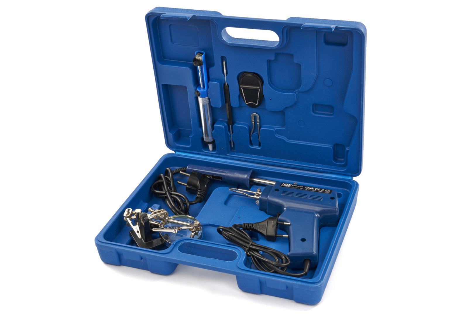 Set-kit pistola colla a caldo, incollatrice, flessibile per fai da te e progetti artigianali, casa riparazioni,rimozione ammaccature tirabolle, 9 pezzi Hbm Machines Olanda