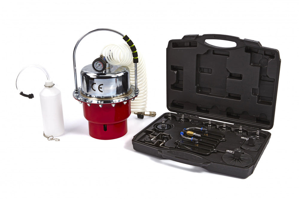 Set-kit spurgo freni auto, cambio liquido e frizione con adattatore, spurgatore a depressione