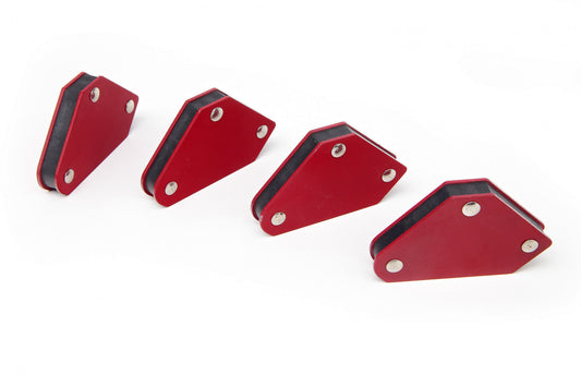 Set-kit squadra magnetica per saldatura in angolo di 45/90/135°, 4 pezzi