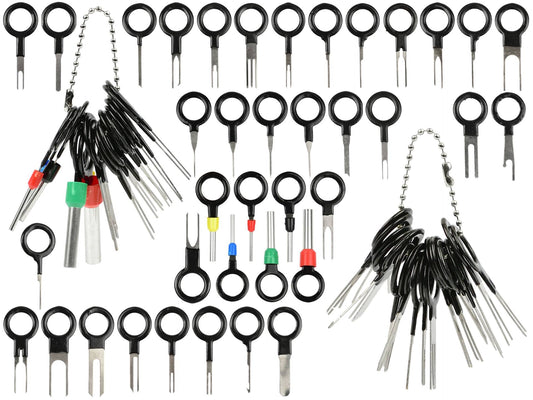 Set-kit strumenti per l'estrazione dei terminali (pin) da connettori e prese elettriche PIN estrattore,38 pezzi