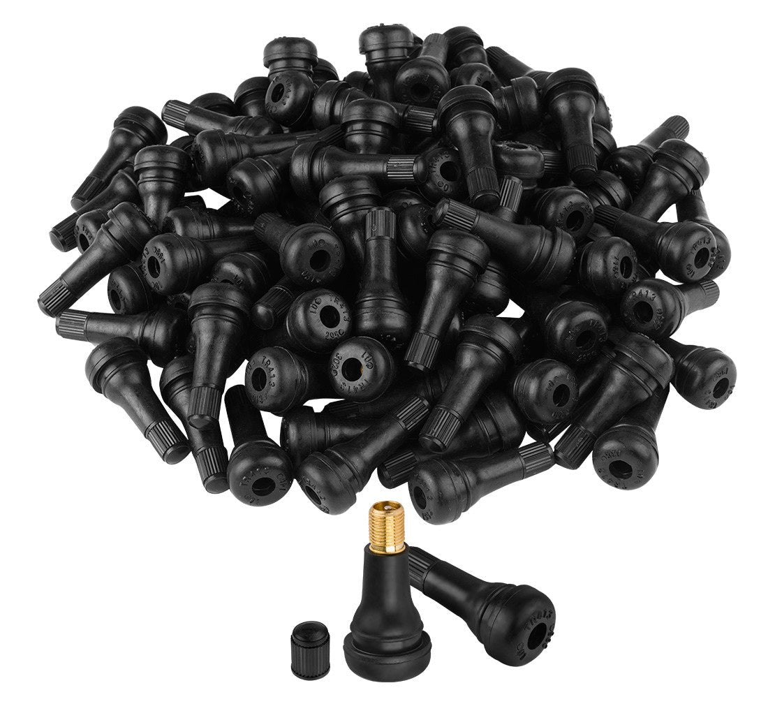 Set-kit valvole di gomma per pneumatici, tubeless TR413 Pro Epdm FiveStars, 100 pezzi