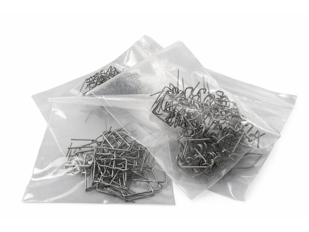 Set-kit 200 graffette caldo, saldatura plastica, auto paraurti riparazione, cucitrice, Gebo Tools