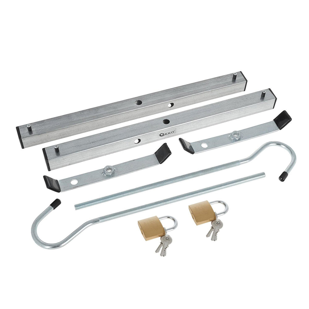 Set 2 ganci blocca scala per tettuccio macchina