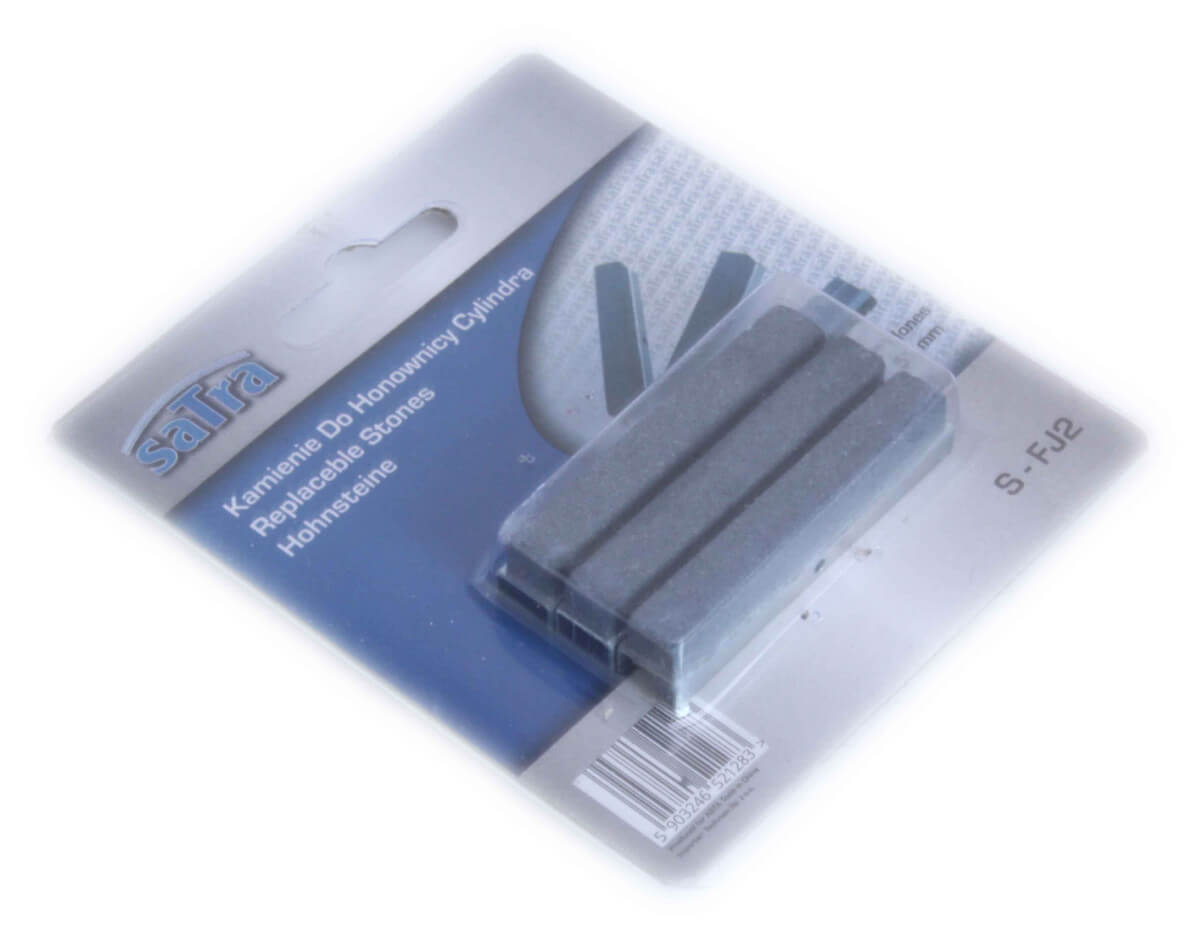 Set-kit 3 pietre abrasive di ricambio lappatore levigatrice cilindri, per levigatore, motori auto moto lappatura pulizia interni, 51 mm
