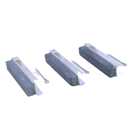 Set-kit 3 pietre abrasive di ricambio lappatore levigatrice cilindri, per levigatore, motori auto moto lappatura pulizia interni, 76 mm