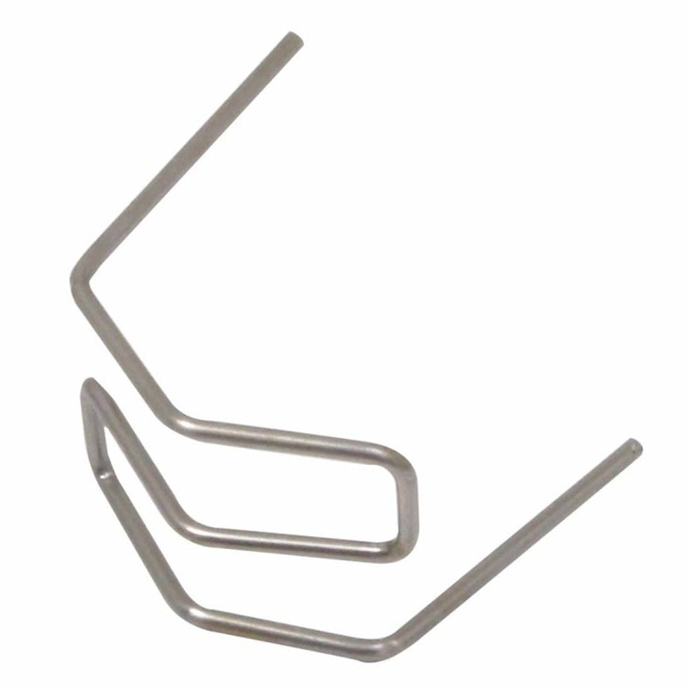 Set-kit 50 graffette caldo, curve, tipo convesso, per saldatura plastica, auto paraurti riparazione, cucitrice, angolo esterno 90 gradi, 0, 8 mm