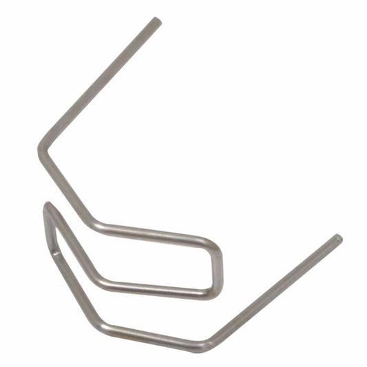 Set-kit 50 graffette caldo, curve, tipo convesso, per saldatura plastica, auto paraurti riparazione, cucitrice, angolo esterno 90 gradi, 0, 8 mm