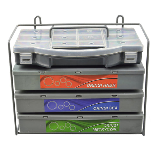 900 pezzi kit di O-ring in gomma, set assortito di O-ring universali per rubinetti automobilistici, collegamenti aria o gas, guarnizione resistente all'olio e al calore-alte temperature, anello assortimento kit