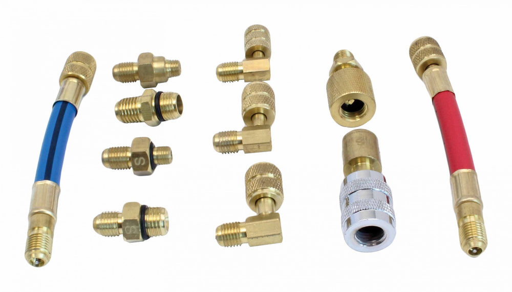 Set-kit adattatori per aria condizionata, accessori per connettori 11 pezzi