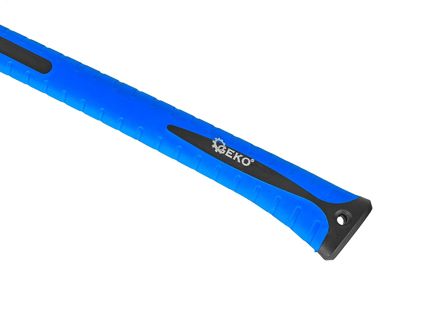Set -kit ascia spaccalegna, accetta da taglio manico ergonomico,  mazza taglia legna, superficie in acciaio resistente, 3 pezzi da 600 g, 1250 g, 2000 g Geko