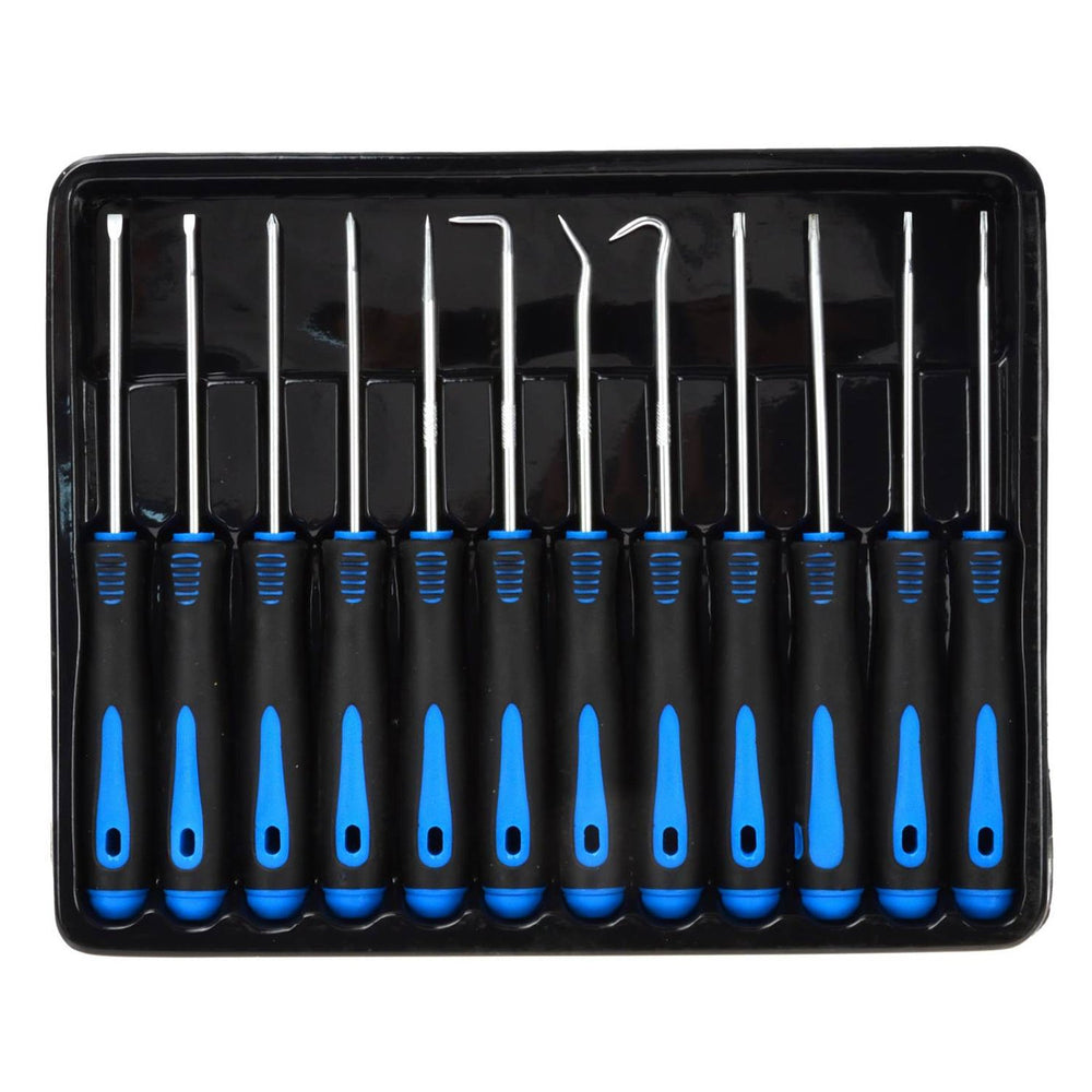 Set-kit attrezzi ganci per rimozione guarnizioni anelli O-ring paraolio, 12 pezzi