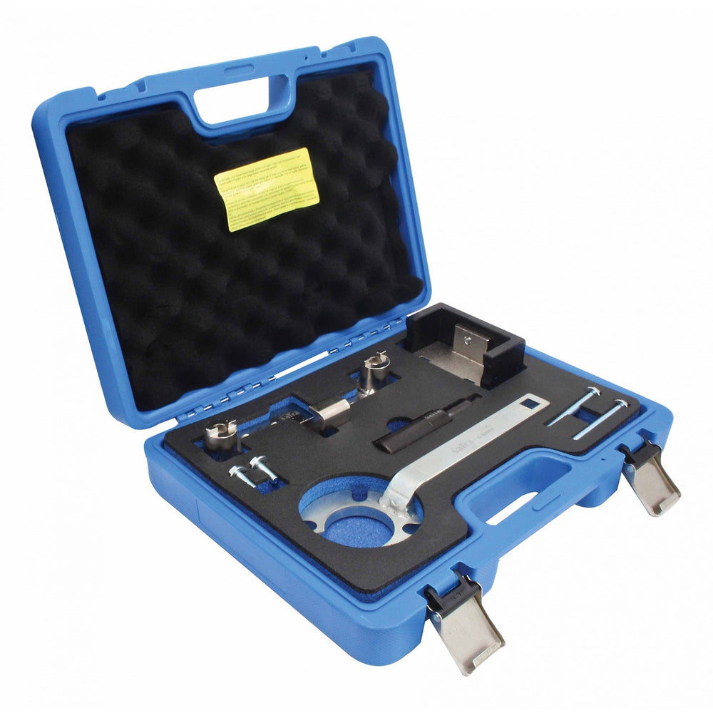 Set-kit attrezzi per messa in fase motori, per il bloccaggio della cinghia di distribuzione dell'albero a camme del motore, compatibile con FORD VOLVO 2.5 turbo Satra