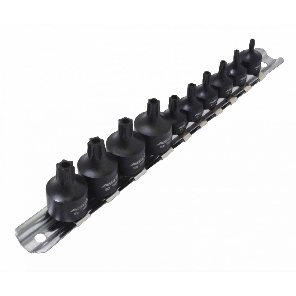 Set bussole con inserti Torx a impatto 1/4'' 3/8'', da T10-T50